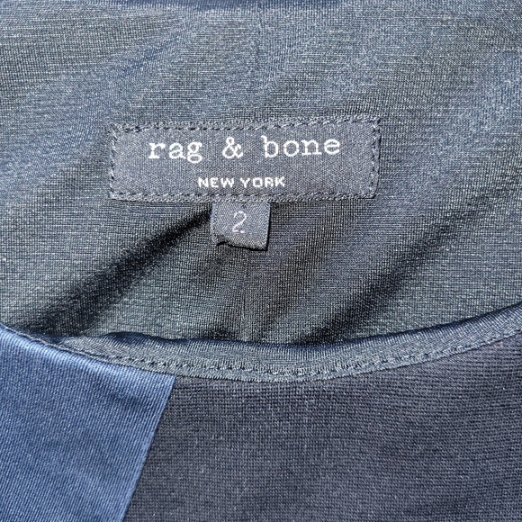 Rag & Bone Asymmetrical Design Shift Dress, VGUC, Size 2 - Picture 6 of 8